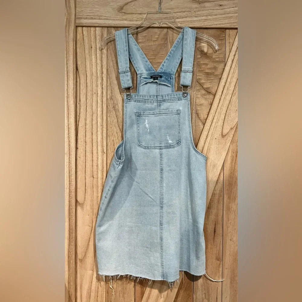 Jean overall dress - Picture 3 of 8